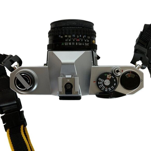 Pentax Asahi K1000 35mm SLR Film Camera 50mm Lens Strap User Manual Vtg 1980s - Picture 6 of 9